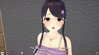 Special Harem Class with Violet in Wild 3D Cartoon Action