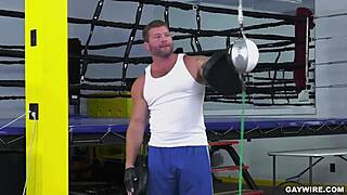 Connor Maguire gives Colby Jansen a rough workout before fucking his ass 😈