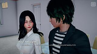 My bully turns into my lover in this erotic cartoon tale.