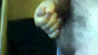 guy from cordoba casually shows his short dick on webcam chat