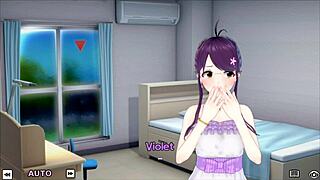 Special Harem Class with Violet in Wild 3D Cartoon Action