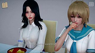 My bully turns into my lover in this erotic cartoon tale.