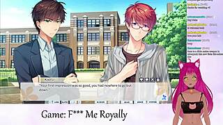 Vtuber Lewdneko pelaa F Me Royally osa 1.