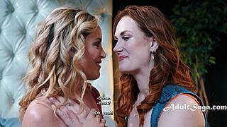 long distance lovers siri dahl and charlie forde explore new curves