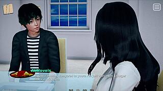 My bully turns into my lover in this erotic cartoon tale.