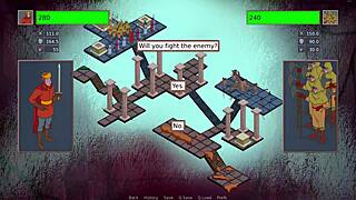 Let’s play a wild dungeon game with curvy action