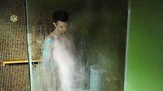 i surprise my best friend in the bathroom