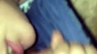 young teen samantha vlad gets CUM IN MOUTH from big cock