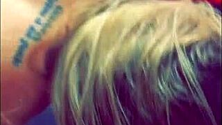 MILF flashes panties in public outdoor sex and gets anal assfucking for 13 minutes