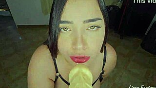 Pov playing with my big dildo until i make me come squirting