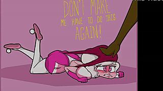 I’m Obsessed with This Cartoon Girl Wedgie Compilation 1