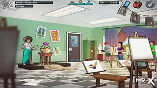 Summertimesaga unveils erotic anime art for headmistress in episode 4-71.