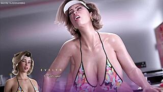 attractive big titted stepmom gets her ass filled with huge 10 inch cock. her tight creamy pussy and ass rubbing lead to cumshot in apocalust 26 3d hentai game.