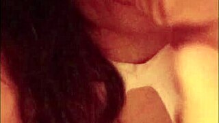 playing alone with huge dildo, squirting everywhere!