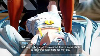 I Feel So Aroused Watching Miku Get Wet During Her Pool Photoshoot!