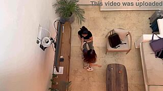 Hot Colombian Lesbians Lick And Grind On Vacation