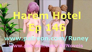 i-i'm in harem hotel 146, and it's so fun with all the games and stuff, you know?