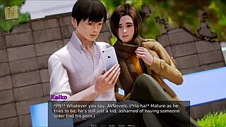 bold academy game challenges players with intense anime hentai battles