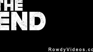 Black Stud Drills White Roommate with Massive BBC in Raw Anal