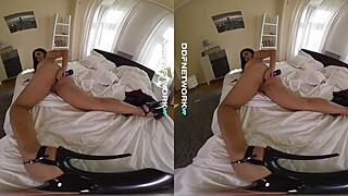 hey, latina milf booty call in vr reality, voyeur style 😏