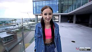 Real Teen 18+s - Petite Carmen Rae Gets Her TIGHT PUSSY FUCKED