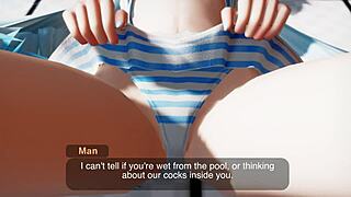 I Feel So Aroused Watching Miku Get Wet During Her Pool Photoshoot!