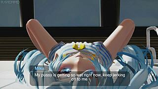 I Feel So Aroused Watching Miku Get Wet During Her Pool Photoshoot!