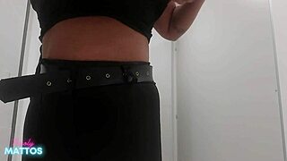 condo security made me suck his big black rod and finished in my pussy in bathroom