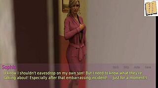 a wife and stepmother 24 with blonde teen and milf game action