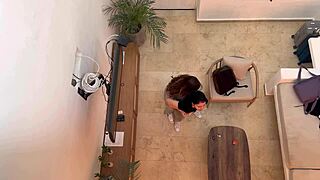 Hot Colombian Lesbians Lick And Grind On Vacation