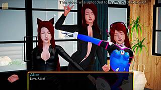 exploring my new family in the game