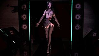 3D Cute Asian Slut in Lingerie Cheats with Big Cock. I Can't Resist This!