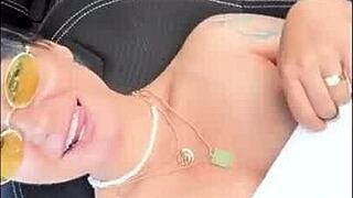 Friends Decide To Have Sex Outdoors With Tits And Vagina Exposed