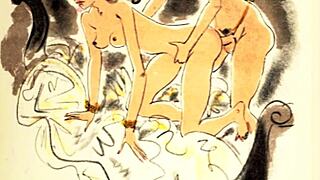 vintage erotic drawings from old times bring back steamy memories of classic art