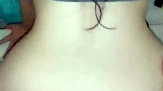 I creampie my wife in doggystyle while she's bent over.