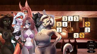 Furry sex cabaret game with stunning animations and raw gameplay