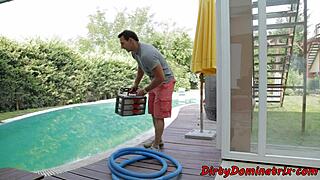 I, the glamour eurobabe, dominate over that curvy beauty with toys and bondage.