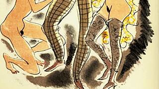 vintage erotic drawings from old times bring back steamy memories of classic art