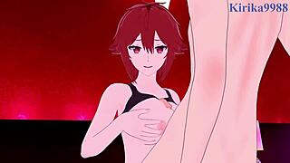 Whoa! Tomo Aizawa in intense hentai sex from Tomo-chan Is a Girl!