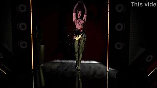 3D Cute Asian Slut in Lingerie Cheats with Big Cock. I Can't Resist This!