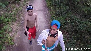 Cute Twinks Enjoying a Wild Adventure on Holidays, Wow!