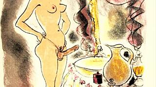 vintage erotic drawings from old times bring back steamy memories of classic art