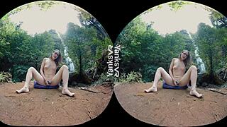 yanks hottie sierra cums hard in big outdoor orgasm!