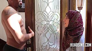 damn, see this Arabic hoe in hijab bang a black dude hard!!