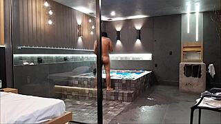 Morena Can't Handle My Big Black Cock In Bathtub Sex