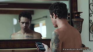 gay criminal slams his partner’s ass bareback after getting released from jail