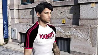 melissa explains things while showing her big ass