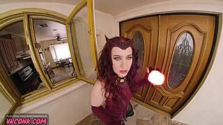 Jessica Ryan Seduces Dr. Strange as Scarlet Witch in VR POV