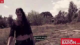 Gothic Teen Doreen Sucks Dick with Passion on Datingbaron Com