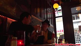 wanna see how this redlight eurobabe touches herself after a wild session?